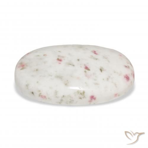 Cinabrio Multicolor natural de 15.24 ct, Ovalada, Opaco