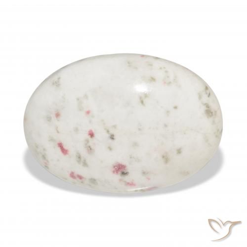 15.60ct Natural Multicolor Cinabrio, Ovalada, Opaco