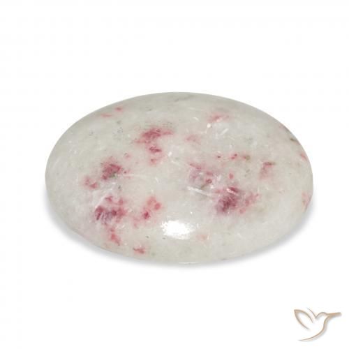 Cinabrio Multicolor natural de 11.66 ct, Ovalada, Opaco