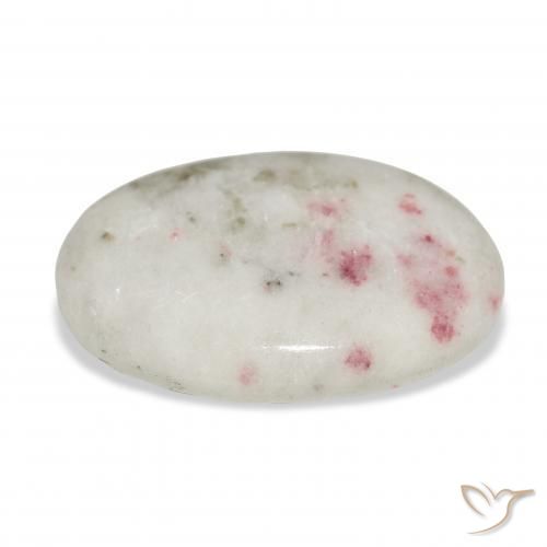 Cinabrio Multicolor natural de 17.54 ct, Ovalada, Opaco