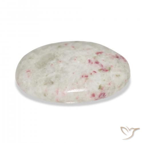 Cinabrio Multicolor natural de 22.79 ct, Ovalada, Opaco
