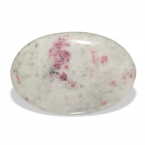 Cinabrio Multicolor natural de 16.48 ct, Ovalada, Opaco