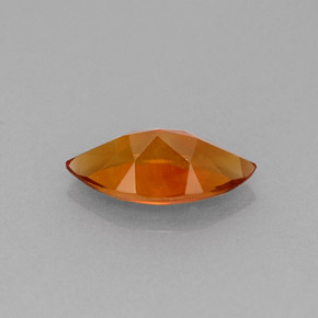Citrino naranja natural de 0,88 ct, marquesa, VVS-VS