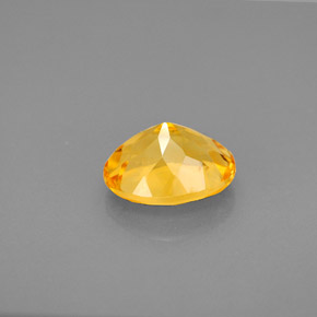 Citrino amarillo natural de 1,80 ct, corte óvalo, VVS