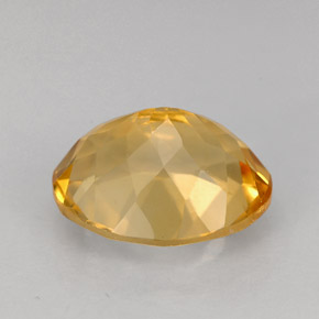 Citrino naranja natural de 3,31 ct, corte óvalo, VVS-VS