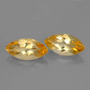 Gemas de citrino oro natural de  ct, marquesa, VVS