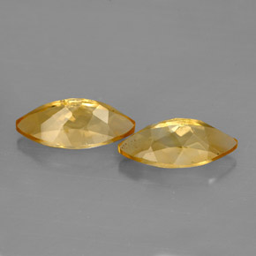 Gemas de citrino oro natural de  ct, marquesa, VVS