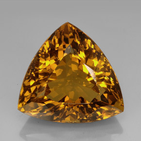 Citrino marrón natural de 114,70 ct, trillón, IF