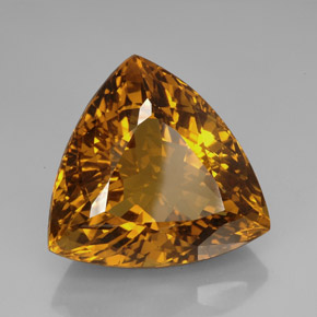 Citrino marrón natural de 114,70 ct, trillón, IF