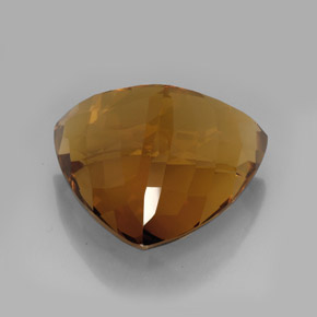 Citrino marrón natural de 114,70 ct, trillón, IF