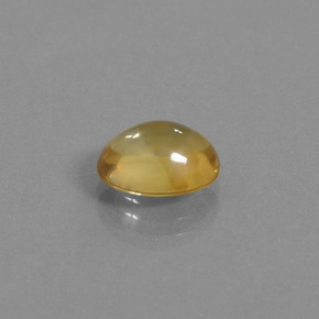 Citrino oro natural de 2,97 ct, corte óvalo, transparente