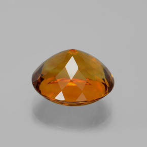 Citrino Naranja amarillo natural de 9.98 ct, Corte Óvalo, IF