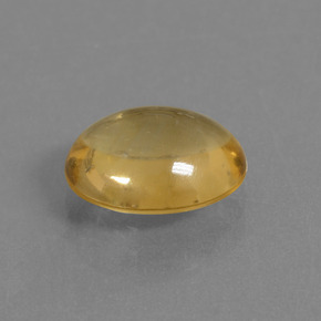 Citrino oro natural de 2,65 ct, corte óvalo, transparente