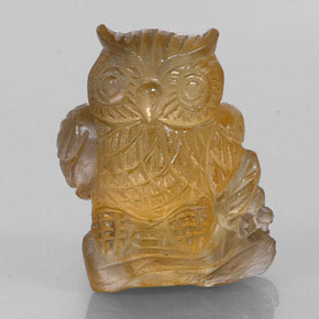 Citrino amarillo natural de 38,99 ct, transparente, transparente / translúcido