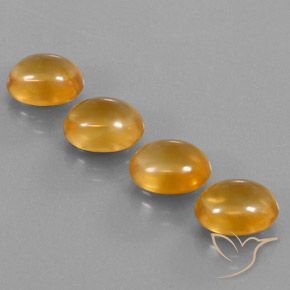 11.46ctw Natural Dorado naranja Citrino, Ovalada, Transparente
