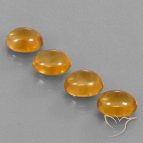 11.47ctw Natural Dorado naranja intenso Citrino, Ovalada, Transparente