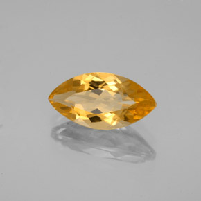 Citrino naranja natural de 1,75 ct, marquesa, VVS-VS