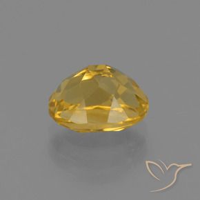 Citrino Naranja dorado intenso natural de 2.09 ct, Ovalada, VVS-VS