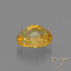 Citrino Dorado oscuro natural de 2.08 ct, Ovalada, VVS-VS
