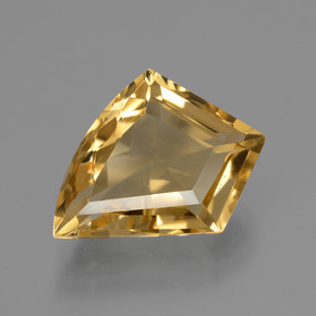 Citrino Dorado amarillo natural de 5.78 ct, Forma elegante, VVS-VS