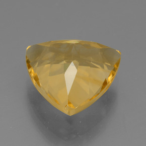 Citrino oro natural de 5,96 ct, trillón, VS