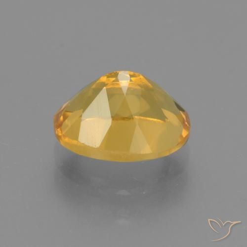 Citrino Naranja dorado natural de 2.58 ct, Ovalada, VVS-VS