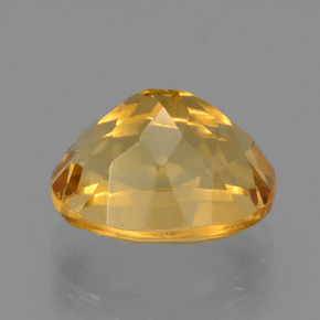 Citrino Dorado amarillo natural de 3.18 ct, Corte Óvalo, VVS