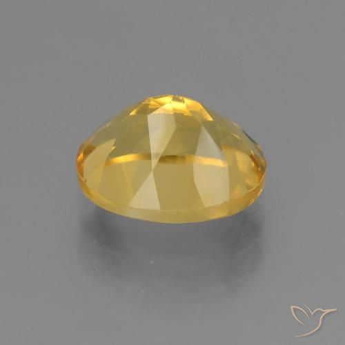 Citrino Dorado claro natural de 2.69 ct, Ovalada, VS