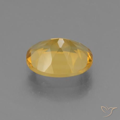 Citrino Dorado natural de 2.32 ct, Ovalada, VVS-VS