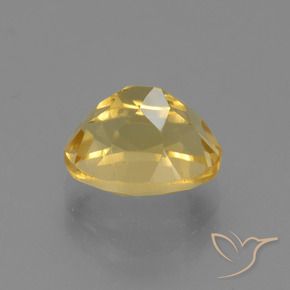 Citrino Naranja dorado natural de 2.92 ct, Ovalada, VVS