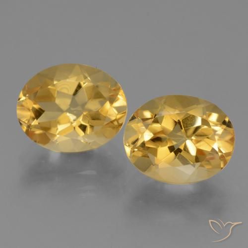 5.18ctw Natural Oro Citrino, Ovalada, VVS