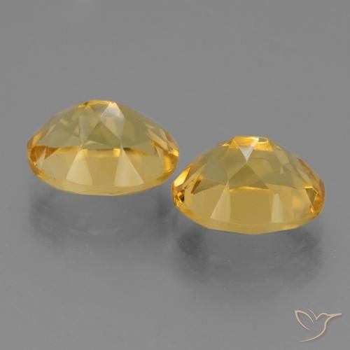 Gemas de Citrino Oro natural de 5.18 ct, Ovalada, VVS