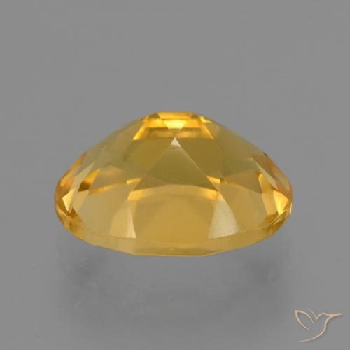 Citrino Naranja dorado natural de 2.47 ct, Ovalada, VVS-VS