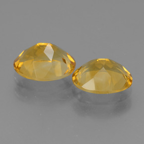 Gemas de Citrino Dorado amarillo natural de  ct, Corte Óvalo, VVS-VS