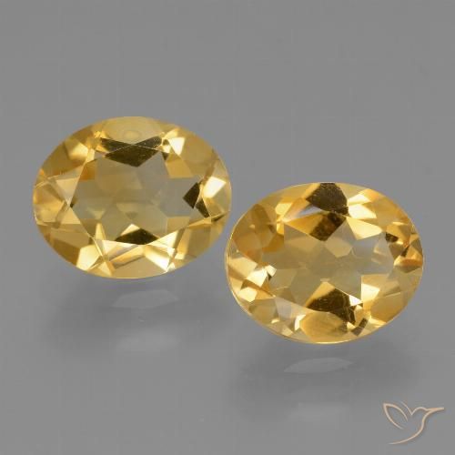 4.63ctw Natural Dorado Citrino, Ovalada, VVS