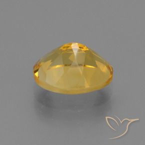 Citrino Naranja dorado natural de 2.51 ct, Ovalada, VS