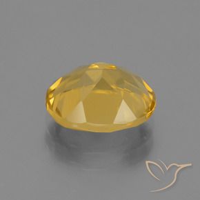 Citrino Naranja dorado natural de 2.28 ct, Ovalada, VS