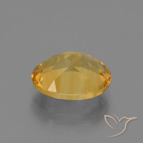 Citrino Dorado oscuro natural de 2.19 ct, Ovalada, VVS-VS