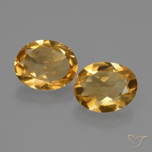 3.69ctw Natural Dorado Citrino, Ovalada, VVS