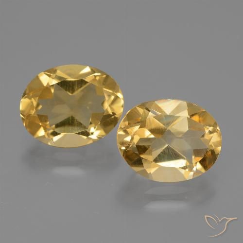 4.58ctw Natural Dorado Citrino, Ovalada, VVS-VS