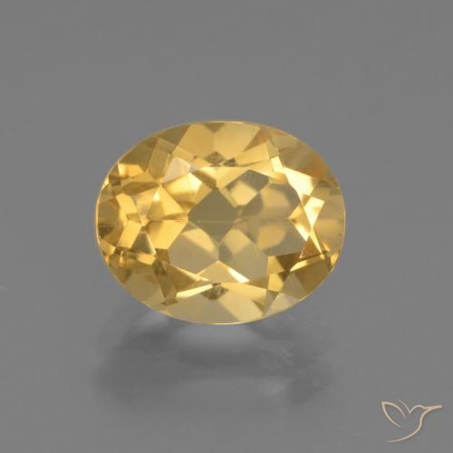 2.48ct Natural Dorado Citrino, Ovalada, VS