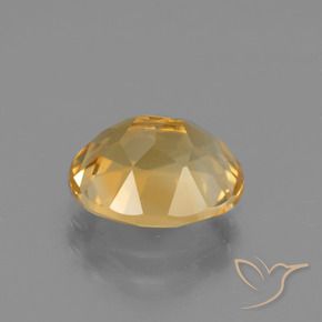 Citrino Dorado oscuro medio natural de 2.43 ct, Ovalada, VVS