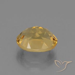 Citrino Dorado claro medio natural de 2.55 ct, Ovalada, VVS