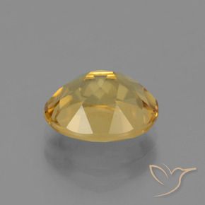 Citrino Naranja dorado natural de 2.63 ct, Ovalada, VVS-VS