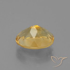 Citrino Dorado claro natural de 2.34 ct, Ovalada, VVS-VS