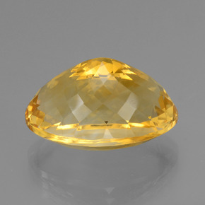 Citrino Naranja dorado natural de 18.27 ct, Corte Óvalo, VVS
