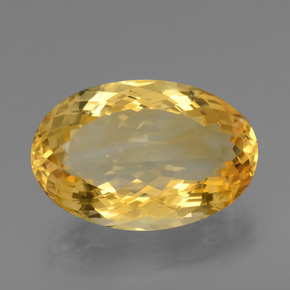 Citrino Dorado medio natural de 21.00 ct, Corte Óvalo, VVS