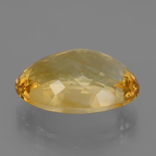 Citrino Naranja dorado intenso natural de 20.06 ct, Corte Óvalo, VVS