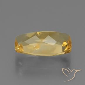 Citrino Dorado claro medio natural de 2.82 ct, Forma Cojín, VS