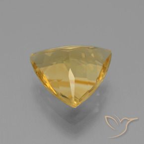 Citrino Dorado claro medio natural de 3.69 ct, Trillón, VVS